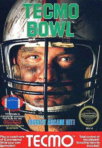 Tecmo Bowl box art for Famicom
